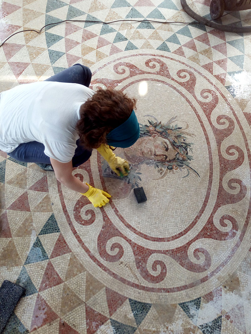 Pavimento in mosaico Dioniso | afmosaici.com